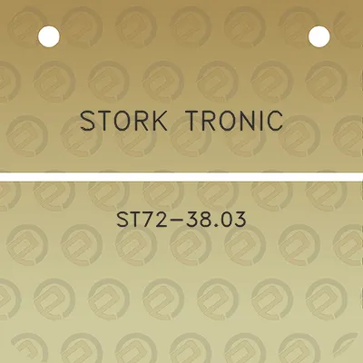 stork-tronic-st72-3803