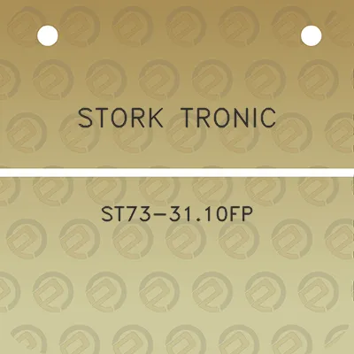 stork-tronic-st73-3110fp