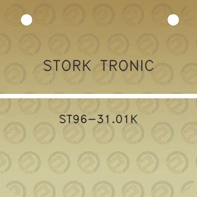 stork-tronic-st96-3101k