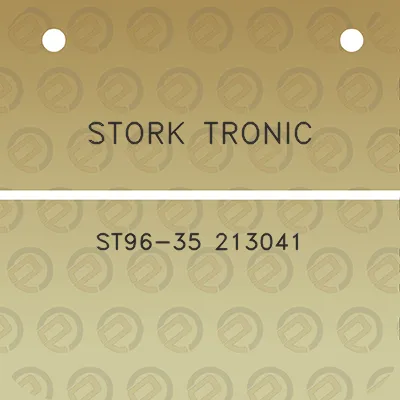 stork-tronic-st96-35-213041