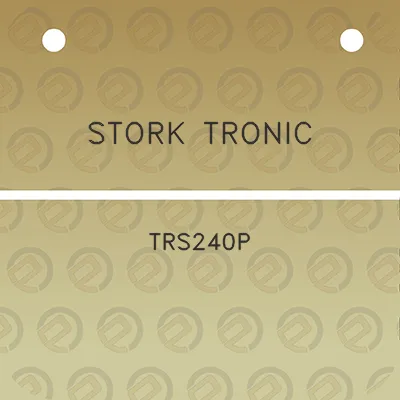 stork-tronic-trs240p