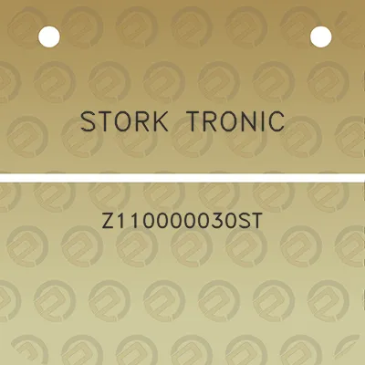 stork-tronic-z110000030st