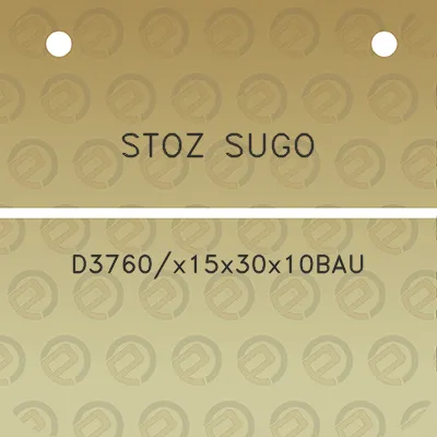 stoz-sugo-d3760x15x30x10bau