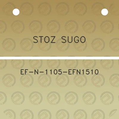 stoz-sugo-ef-n-1105-efn1510