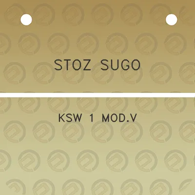 stoz-sugo-ksw-1-modv