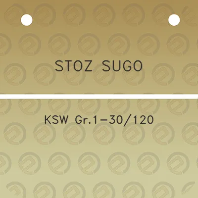 stoz-sugo-ksw-gr1-30120