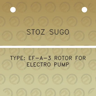 stoz-sugo-type-ef-a-3-rotor-for-electro-pump