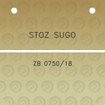 stoz-sugo-zb-075018