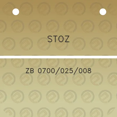 stoz-zb-0700025008