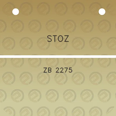 stoz-zb-2275