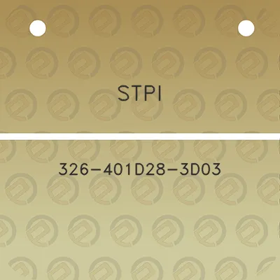 stpi-326-401d28-3d03