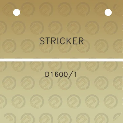 stricker-d16001