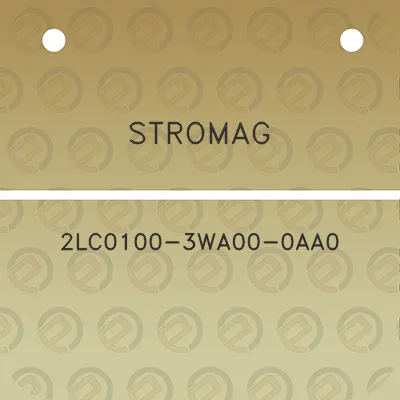 stromag-2lc0100-3wa00-0aa0