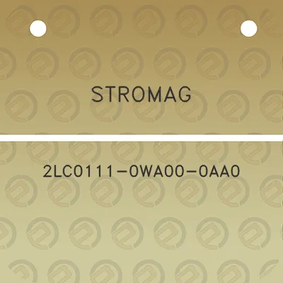 stromag-2lc0111-0wa00-0aa0