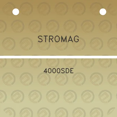 stromag-4000sde