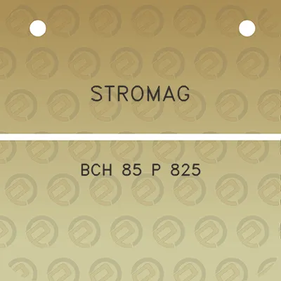 stromag-bch-85-p-825