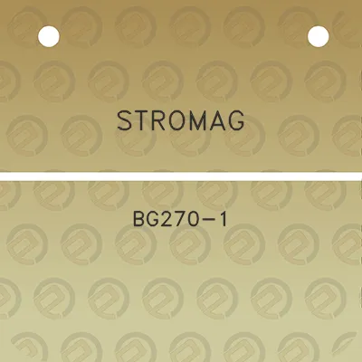 stromag-bg270-1