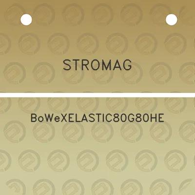 stromag-bowexelastic80g80he