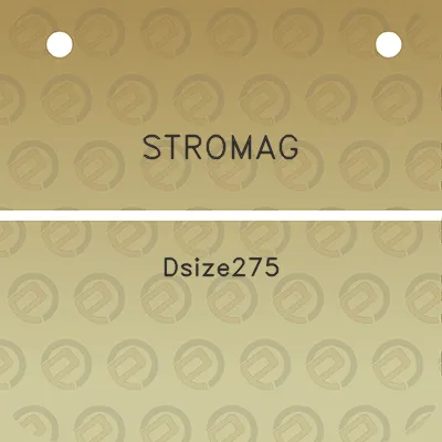 stromag-dsize275