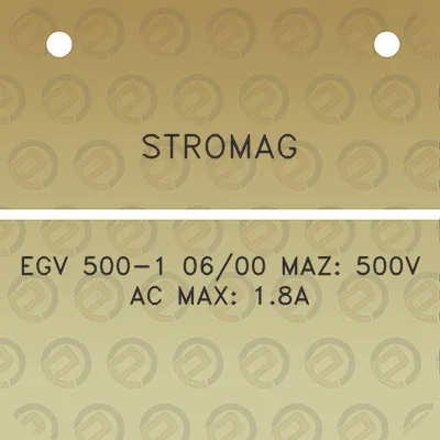 stromag-egv-500-1-0600-maz-500v-ac-max-18a