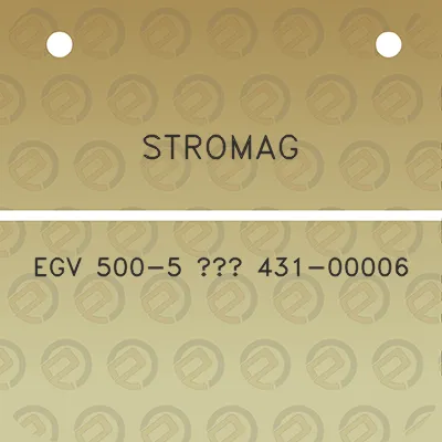 stromag-egv-500-5-431-00006