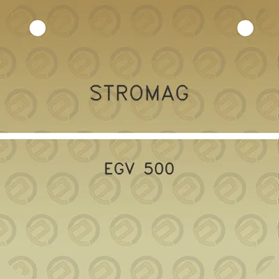 stromag-egv-500