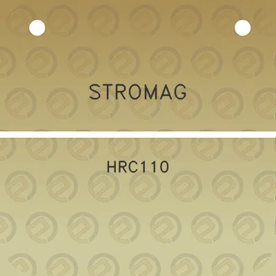 stromag-hrc110