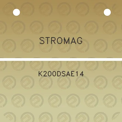 stromag-k200dsae14