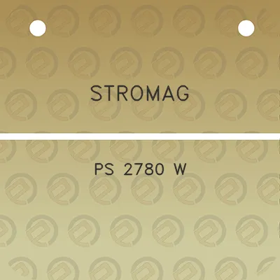 stromag-ps-2780-w