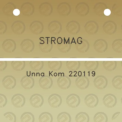 stromag-unna-kom-220119