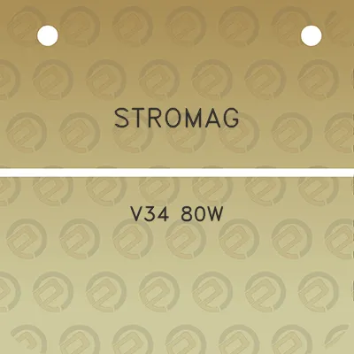 stromag-v34-80w