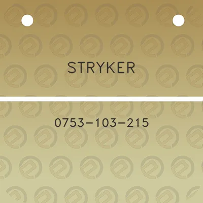 stryker-0753-103-215