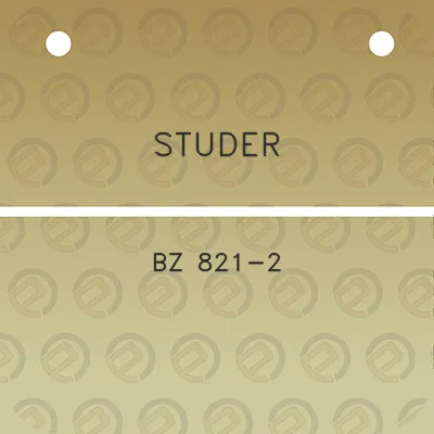 studer-bz-821-2