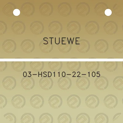 stuewe-03-hsd110-22-105