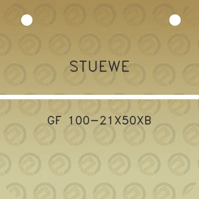 stuewe-gf-100-21x50xb