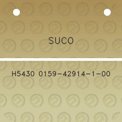 suco-h5430-0159-42914-1-00