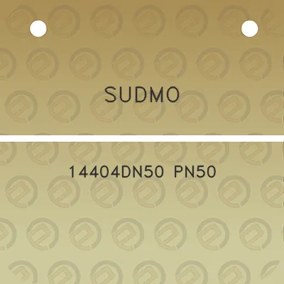 sudmo-14404dn50-pn50