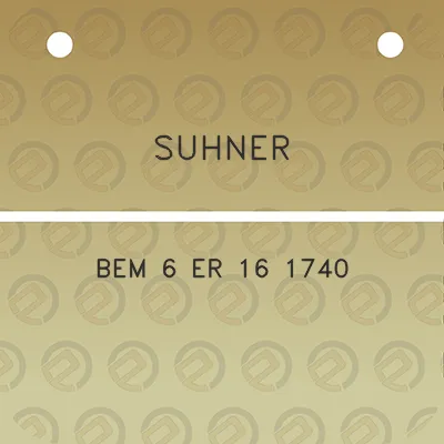 suhner-bem-6-er-16-1740