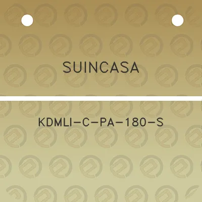 suincasa-kdmli-c-pa-180-s