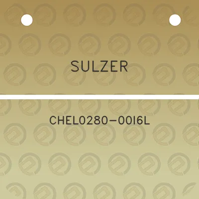 sulzer-chel0280-00i6l