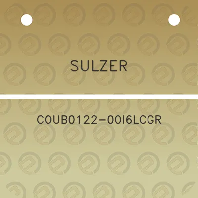 sulzer-coub0122-00i6lcgr