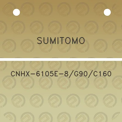 sumitomo-cnhx-6105e-8g90c160