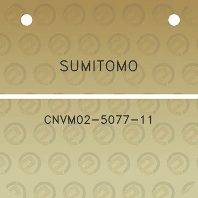 sumitomo-cnvm02-5077-11