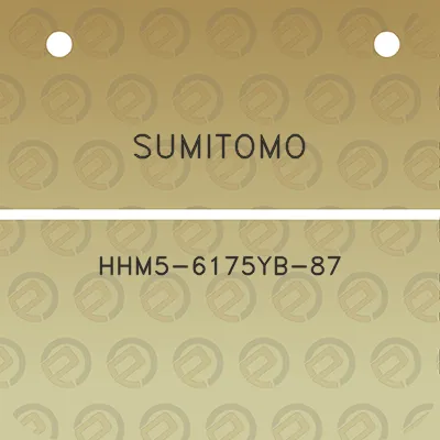 sumitomo-hhm5-6175yb-87