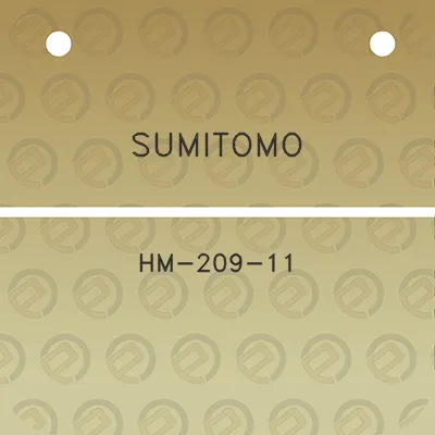 sumitomo-hm-209-11