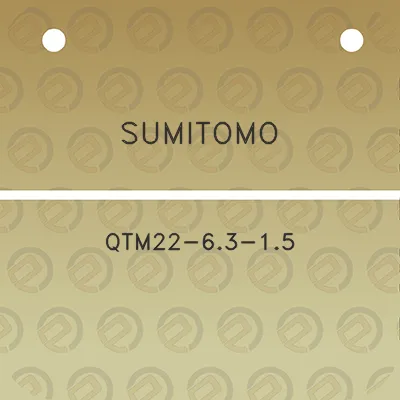 sumitomo-qtm22-63-15