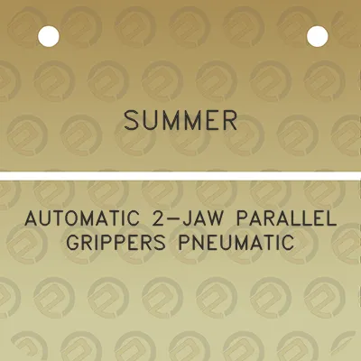 summer-automatic-2-jaw-parallel-grippers-pneumatic