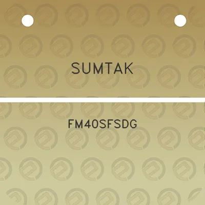 sumtak-fm40sfsdg