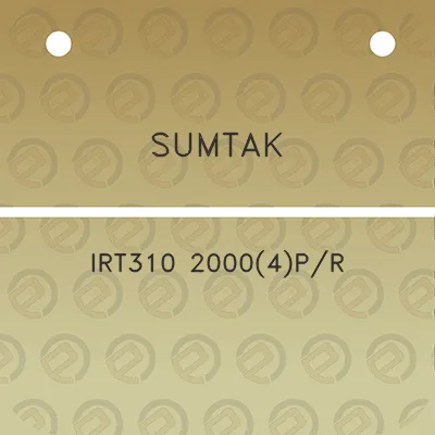 sumtak-irt310-20004pr