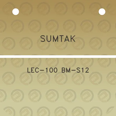 sumtak-lec-100-bm-s12